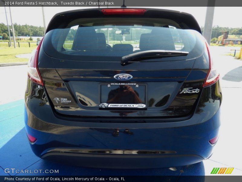 Tuxedo Black / Charcoal Black 2014 Ford Fiesta S Hatchback