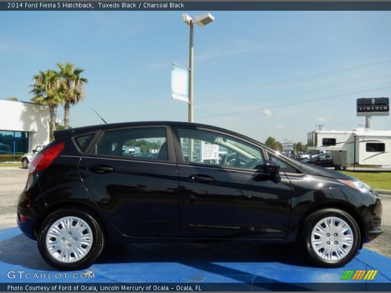 Tuxedo Black / Charcoal Black 2014 Ford Fiesta S Hatchback