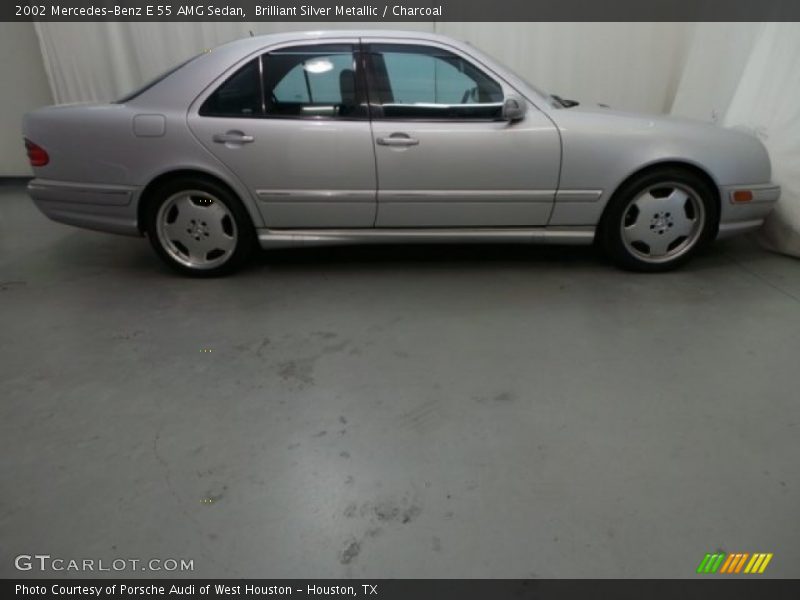  2002 E 55 AMG Sedan Brilliant Silver Metallic