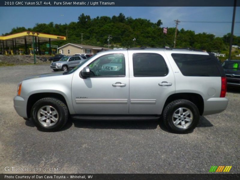 Pure Silver Metallic / Light Titanium 2010 GMC Yukon SLT 4x4