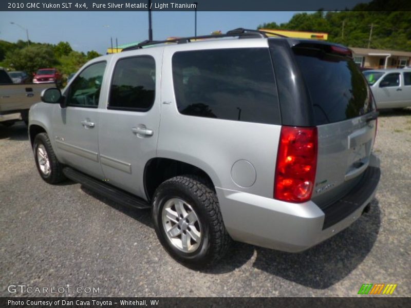 Pure Silver Metallic / Light Titanium 2010 GMC Yukon SLT 4x4