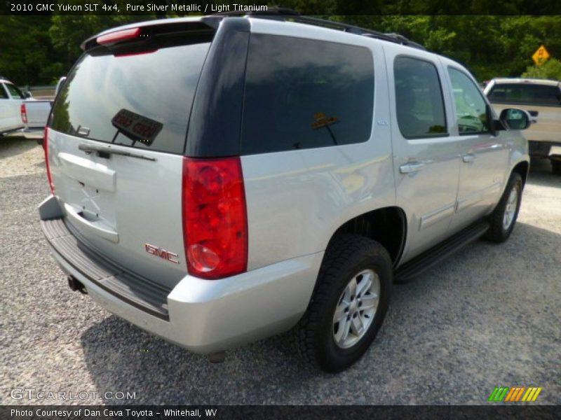 Pure Silver Metallic / Light Titanium 2010 GMC Yukon SLT 4x4