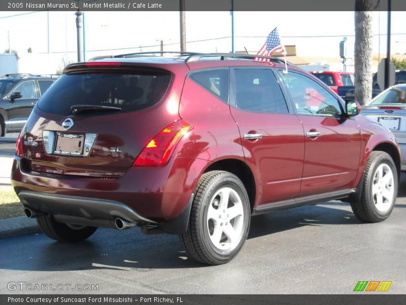 Merlot Metallic / Cafe Latte 2005 Nissan Murano SL