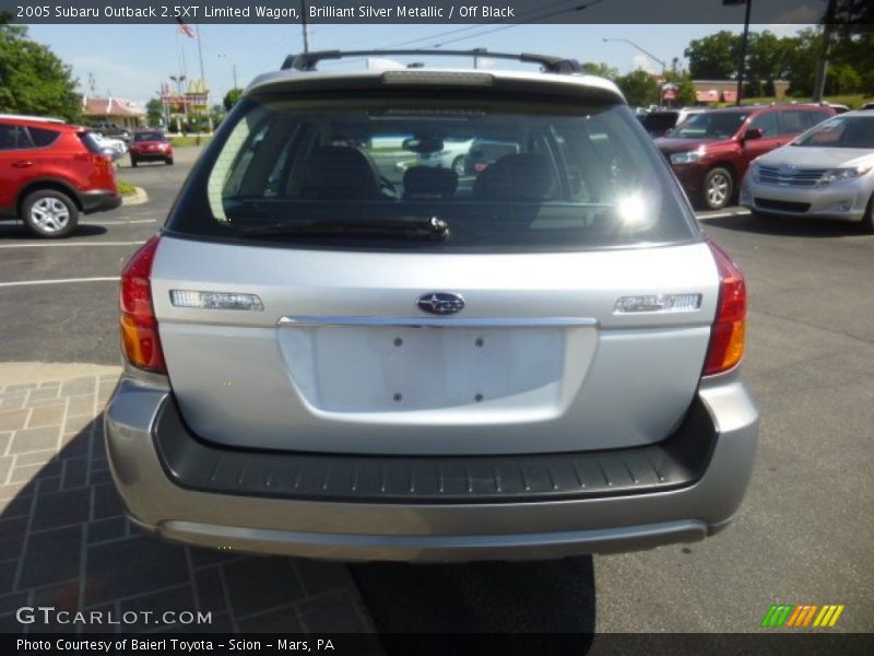 Brilliant Silver Metallic / Off Black 2005 Subaru Outback 2.5XT Limited Wagon