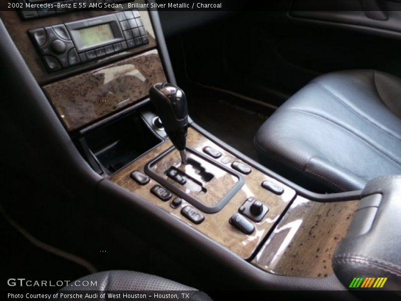 Controls of 2002 E 55 AMG Sedan