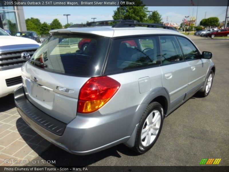 Brilliant Silver Metallic / Off Black 2005 Subaru Outback 2.5XT Limited Wagon