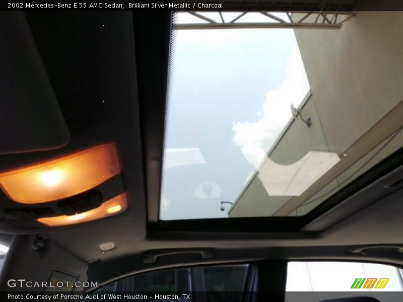 Sunroof of 2002 E 55 AMG Sedan