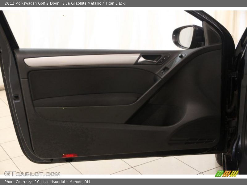 Blue Graphite Metallic / Titan Black 2012 Volkswagen Golf 2 Door