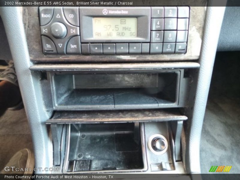 Controls of 2002 E 55 AMG Sedan