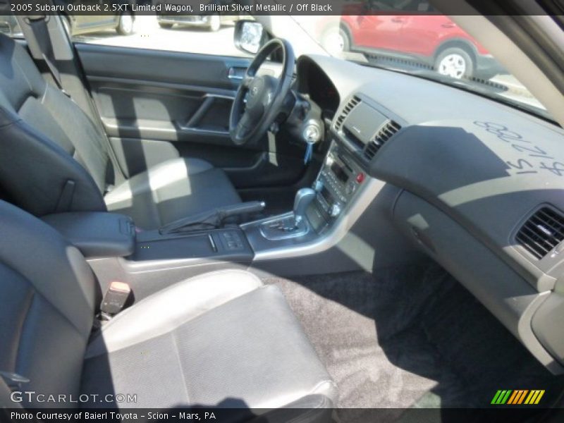 Brilliant Silver Metallic / Off Black 2005 Subaru Outback 2.5XT Limited Wagon