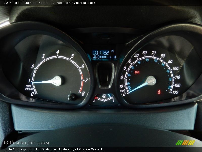 Tuxedo Black / Charcoal Black 2014 Ford Fiesta S Hatchback