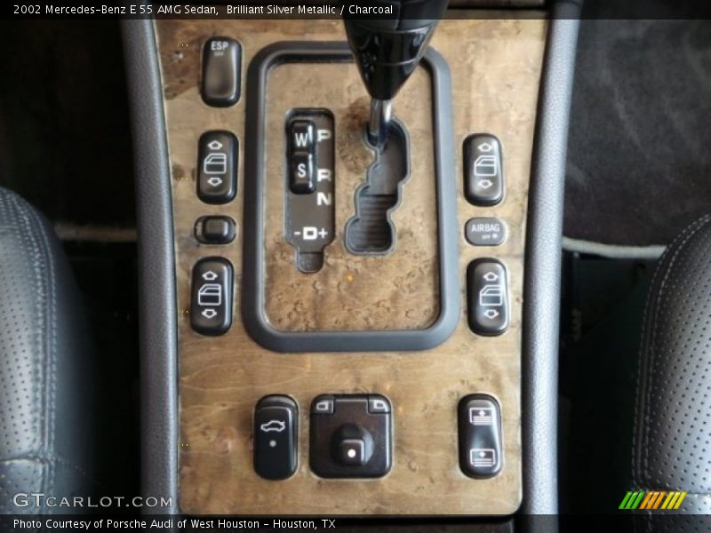  2002 E 55 AMG Sedan 5 Speed Automatic Shifter