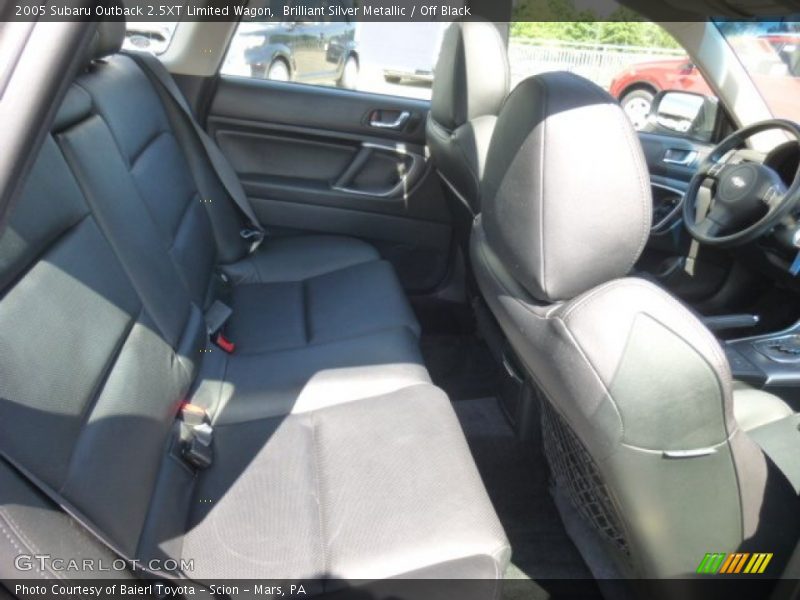 Brilliant Silver Metallic / Off Black 2005 Subaru Outback 2.5XT Limited Wagon