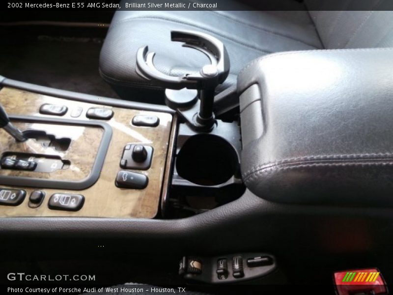 Brilliant Silver Metallic / Charcoal 2002 Mercedes-Benz E 55 AMG Sedan