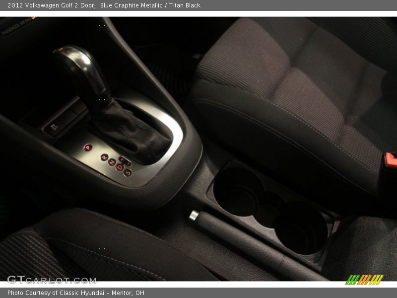 Blue Graphite Metallic / Titan Black 2012 Volkswagen Golf 2 Door