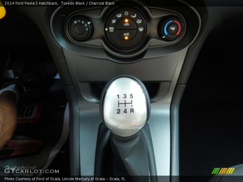 Tuxedo Black / Charcoal Black 2014 Ford Fiesta S Hatchback