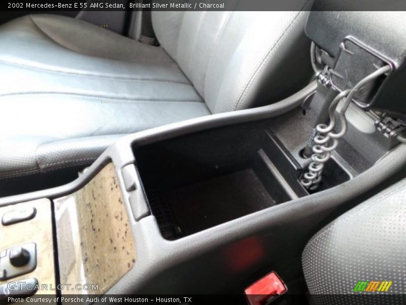 Brilliant Silver Metallic / Charcoal 2002 Mercedes-Benz E 55 AMG Sedan