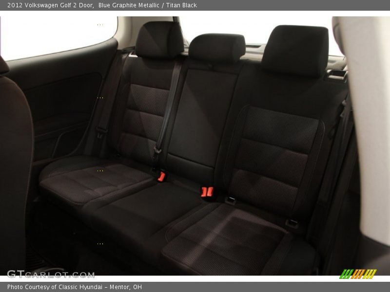 Blue Graphite Metallic / Titan Black 2012 Volkswagen Golf 2 Door