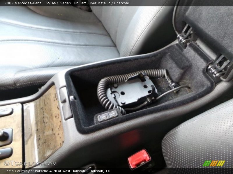 Brilliant Silver Metallic / Charcoal 2002 Mercedes-Benz E 55 AMG Sedan