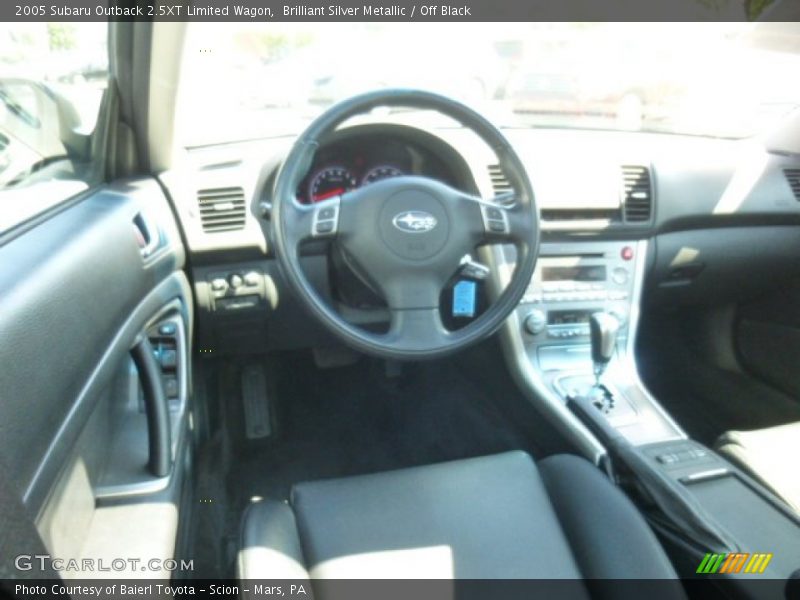 Brilliant Silver Metallic / Off Black 2005 Subaru Outback 2.5XT Limited Wagon