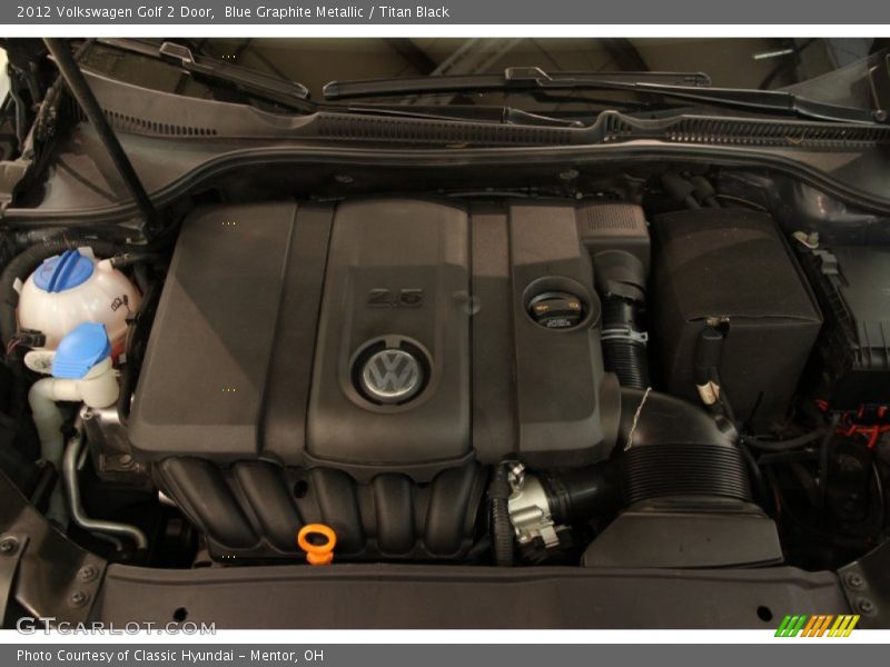 Blue Graphite Metallic / Titan Black 2012 Volkswagen Golf 2 Door
