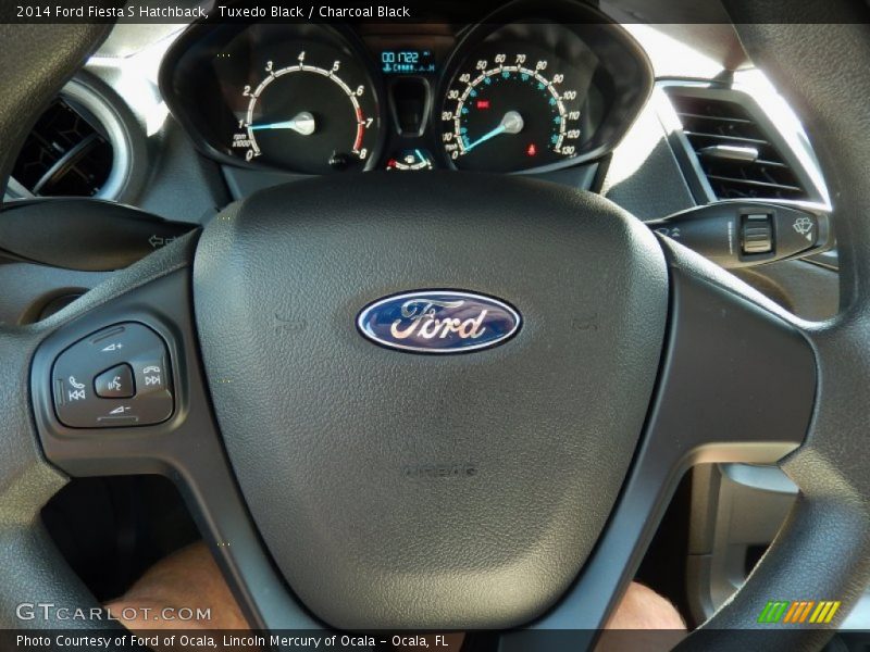 Tuxedo Black / Charcoal Black 2014 Ford Fiesta S Hatchback