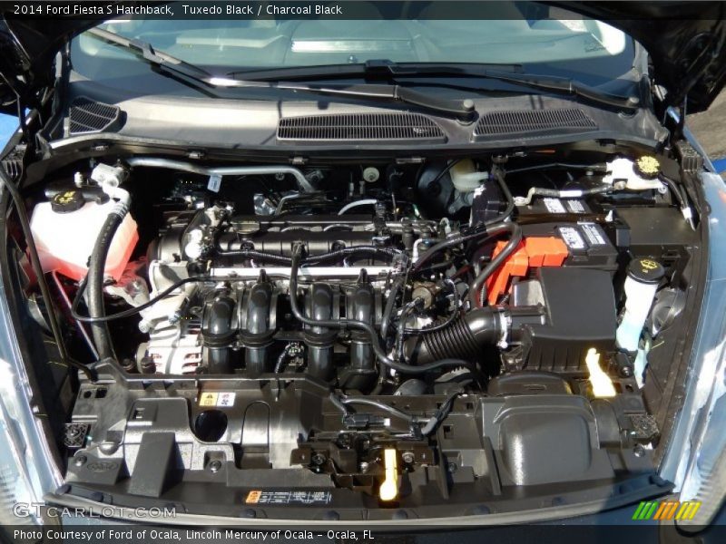 Tuxedo Black / Charcoal Black 2014 Ford Fiesta S Hatchback