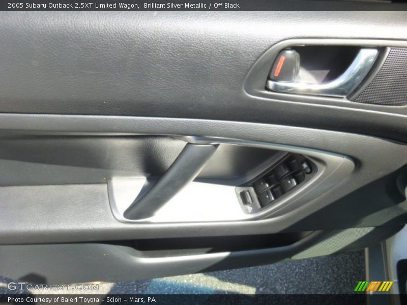 Brilliant Silver Metallic / Off Black 2005 Subaru Outback 2.5XT Limited Wagon