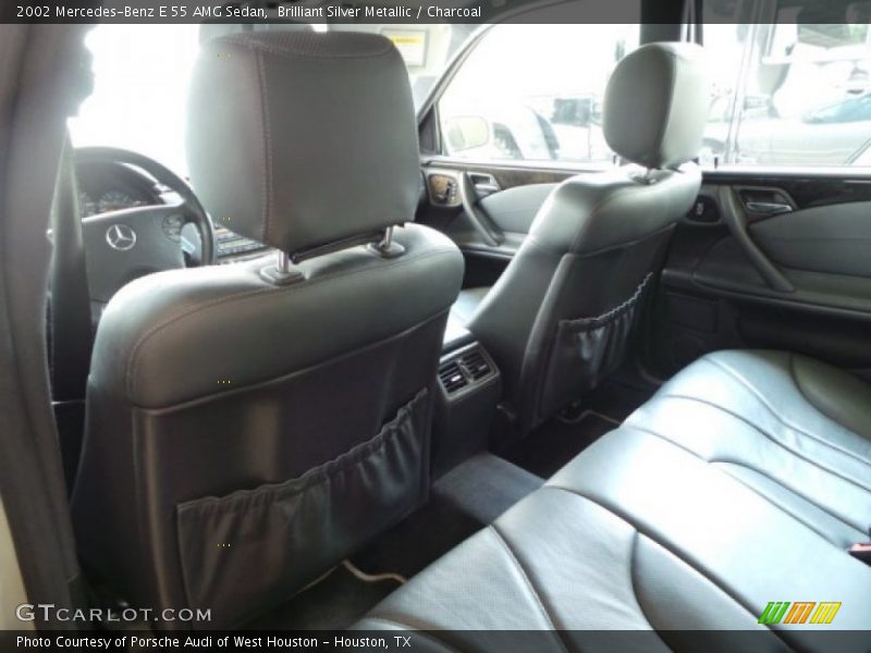 Brilliant Silver Metallic / Charcoal 2002 Mercedes-Benz E 55 AMG Sedan