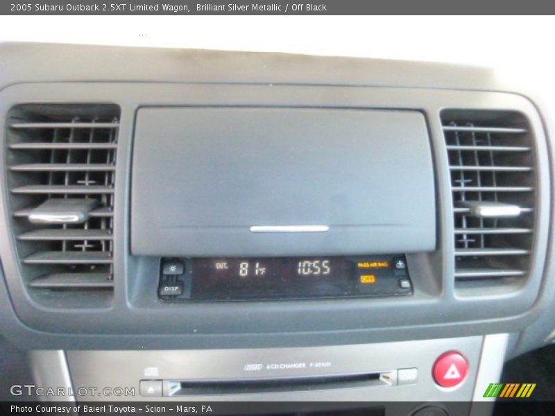 Brilliant Silver Metallic / Off Black 2005 Subaru Outback 2.5XT Limited Wagon