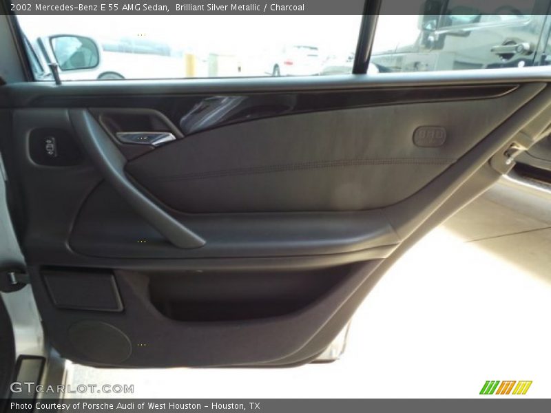 Brilliant Silver Metallic / Charcoal 2002 Mercedes-Benz E 55 AMG Sedan
