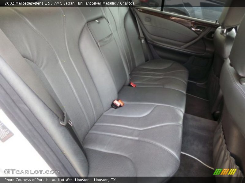 Brilliant Silver Metallic / Charcoal 2002 Mercedes-Benz E 55 AMG Sedan