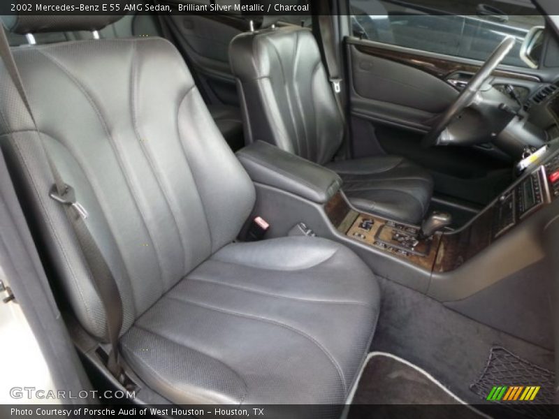 Front Seat of 2002 E 55 AMG Sedan