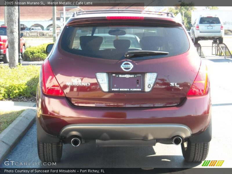 Merlot Metallic / Cafe Latte 2005 Nissan Murano SL