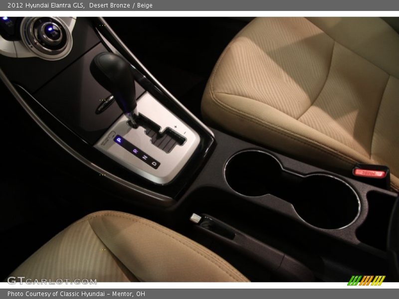 Desert Bronze / Beige 2012 Hyundai Elantra GLS