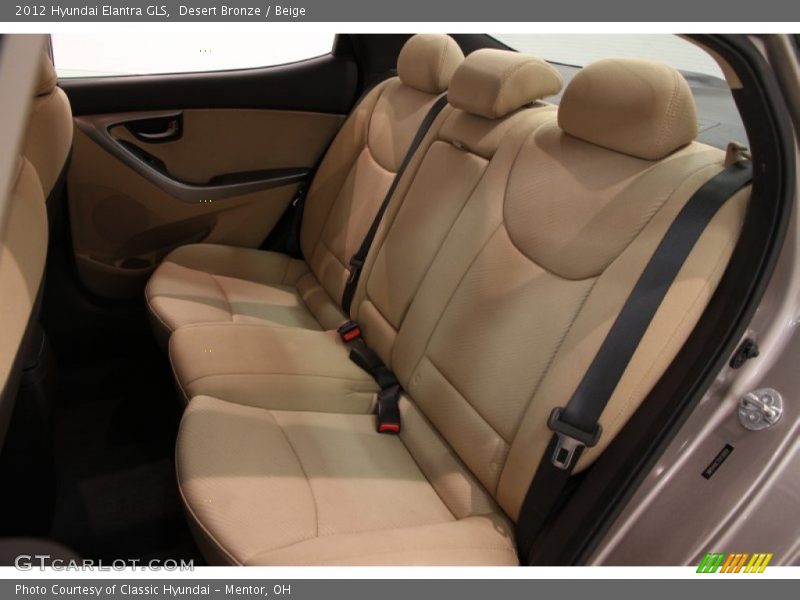 Desert Bronze / Beige 2012 Hyundai Elantra GLS