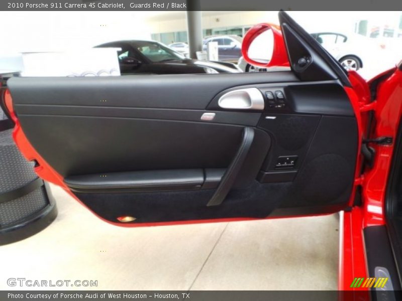 Guards Red / Black 2010 Porsche 911 Carrera 4S Cabriolet