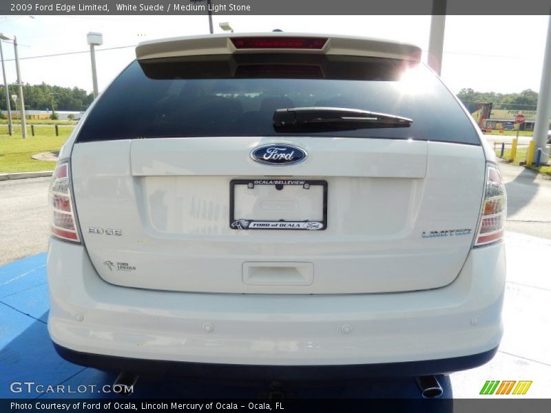 White Suede / Medium Light Stone 2009 Ford Edge Limited