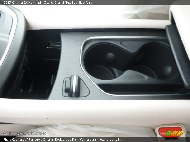 Granite Crystal Metallic / Black/Linen 2015 Chrysler 200 Limited
