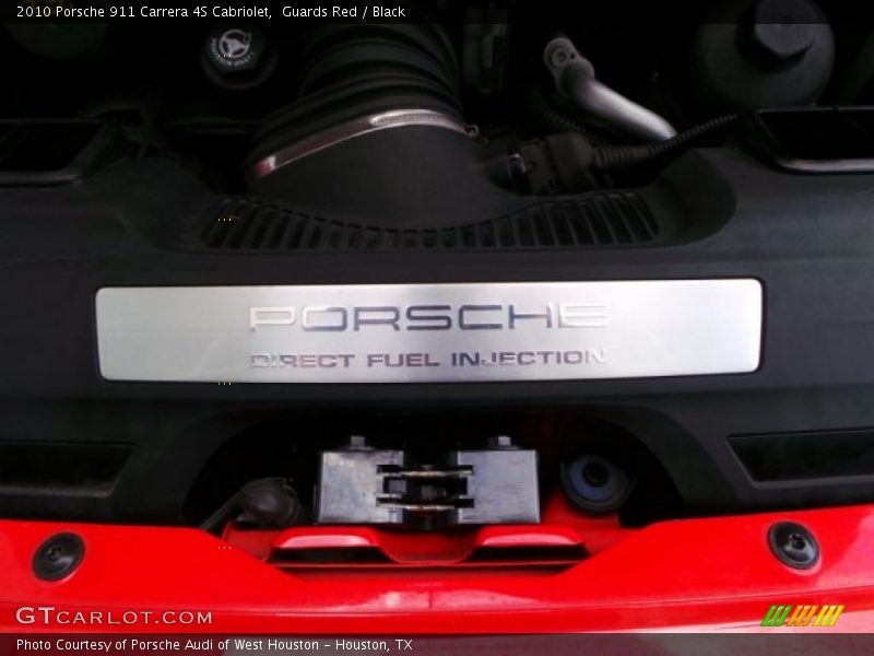 Guards Red / Black 2010 Porsche 911 Carrera 4S Cabriolet