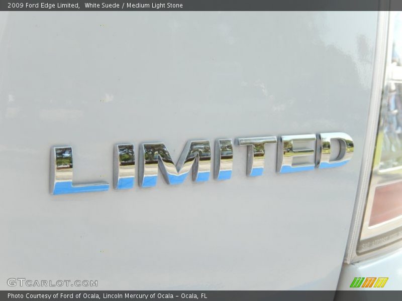 White Suede / Medium Light Stone 2009 Ford Edge Limited
