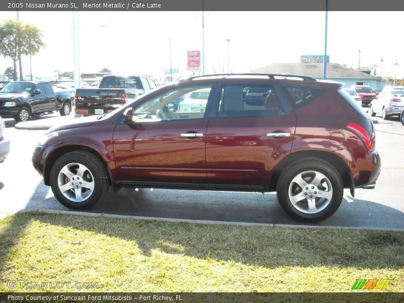 Merlot Metallic / Cafe Latte 2005 Nissan Murano SL
