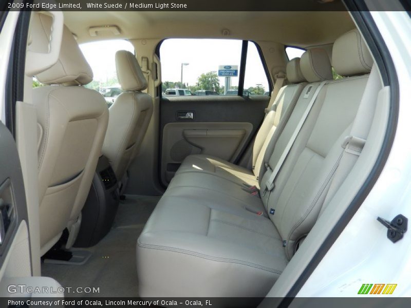 White Suede / Medium Light Stone 2009 Ford Edge Limited