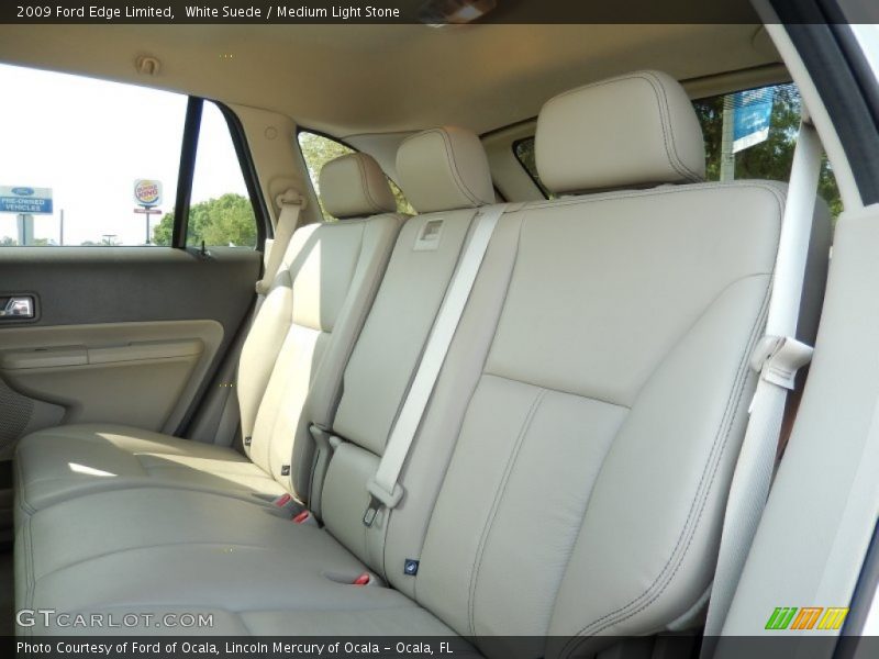 White Suede / Medium Light Stone 2009 Ford Edge Limited