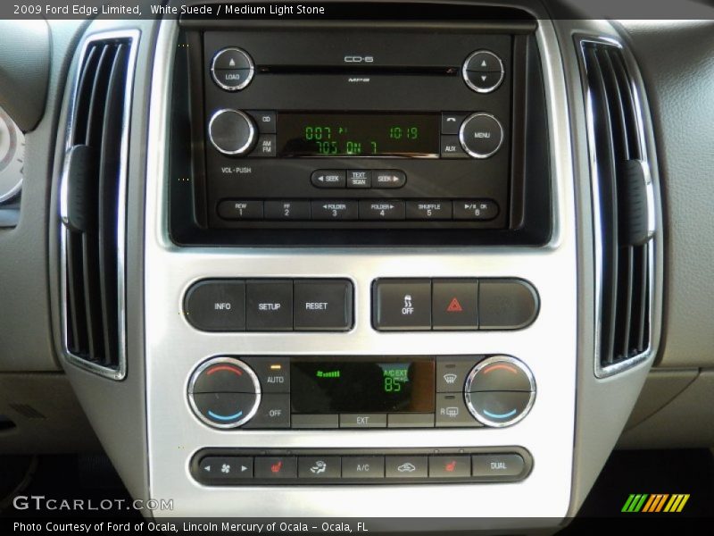 White Suede / Medium Light Stone 2009 Ford Edge Limited