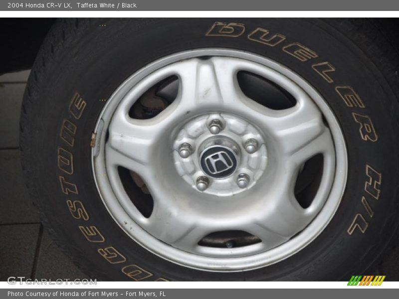 Taffeta White / Black 2004 Honda CR-V LX