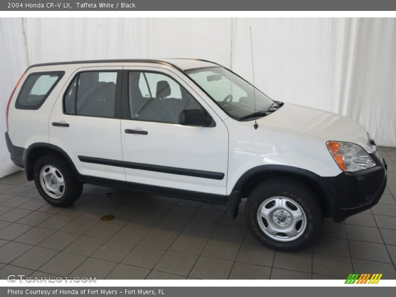 Taffeta White / Black 2004 Honda CR-V LX