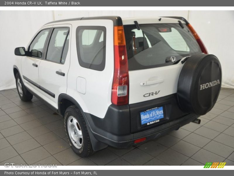 Taffeta White / Black 2004 Honda CR-V LX