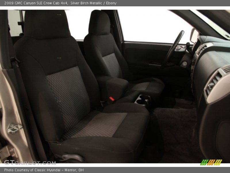 Silver Birch Metallic / Ebony 2009 GMC Canyon SLE Crew Cab 4x4