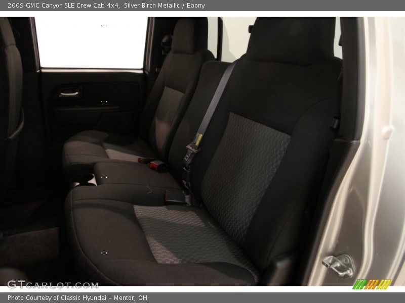 Silver Birch Metallic / Ebony 2009 GMC Canyon SLE Crew Cab 4x4